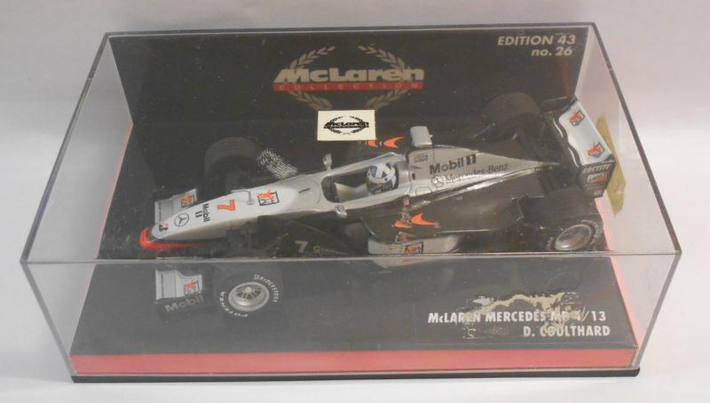 Minichamps F1 1/43 Scale - 530984307 McLAREN MERCEDES D.COULTHARD