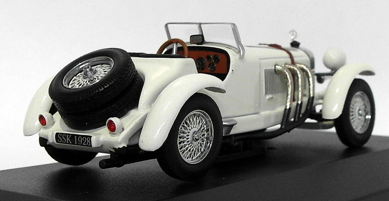 Ixo Models 1/43 Scale Diecast MUS016 - 1928 Mercedes Benz SSK - White