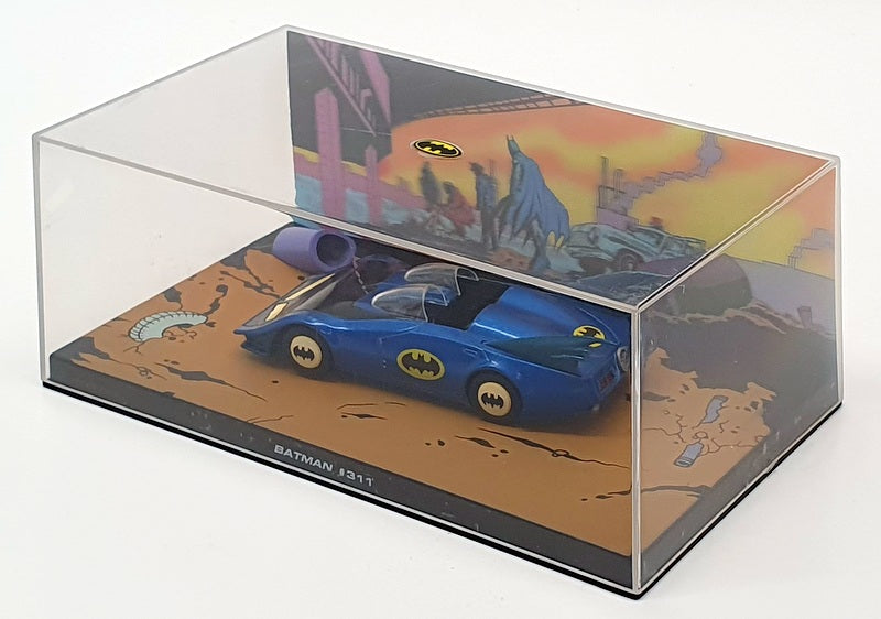 Eaglemoss 1/43 Scale Model Car 311 - Batman Batmobile - Black/Blue