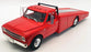 Acme 1/18 Scale Model 1801702 - 1967 Chevrolet C30 Ramp Truck - Red