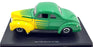 Eagle Universal Hobbies 1/18 Scale 814007 1940 Ford Deluxe Hot Rod Green/Yellow