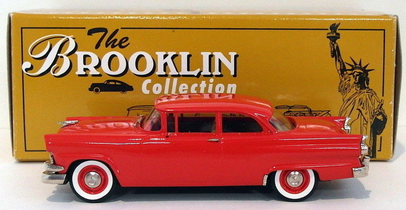 Brooklin Models 1/43 Scale BRKX4 - 1956 Ford Mainline - Dealer Special - Red