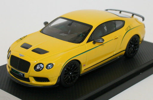 Almost Real 1/43 Scale Metal Model 430404 Bentley Continental GT3-R 2015 Yellow