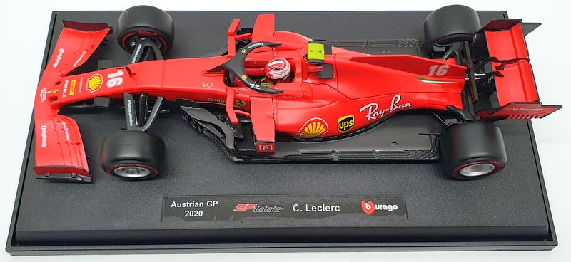 Burago 1/18 Scale BU16808LR - Ferrari SF1000 Austrian GP 2020 C.Leclerc