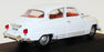 Vanguards 1/43 Scale Model Car VA07701 - Saab 96 Saloon - White