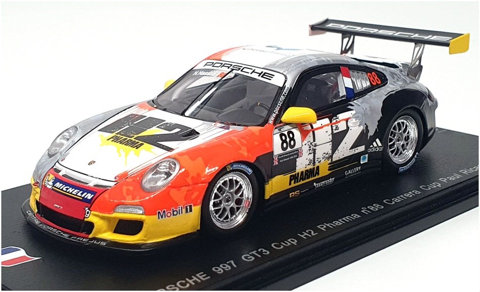 Spark 1/43 Scale SF073 - Porsche 997 GT3 Cup #88 Carrera Cup P. Ricard 2013