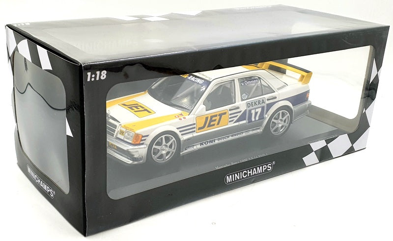 Minichamps 1/18 Scale 155 903617 Mercedes-Benz 190E MS-JET Ommen DTM 1990 #17