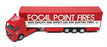 Corgi 1/64 Scale TY86704 - Volvo Curtainsider Truck - Focal Point Fires