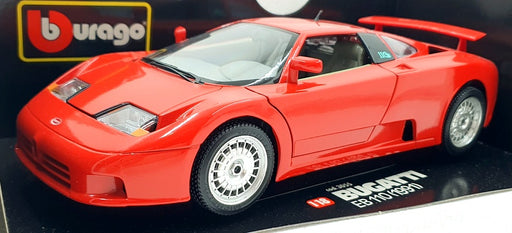 Burago 1/18 Scale Diecast 3055 - 1991 Bugatti EB 110 - Red