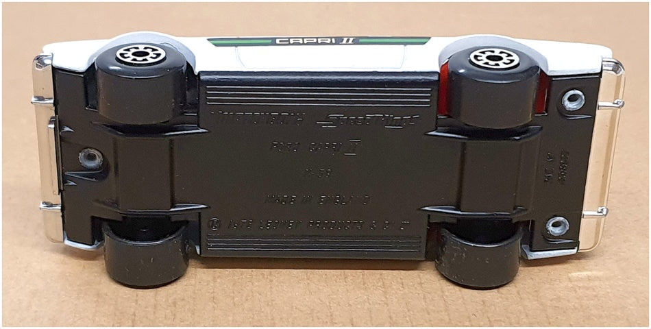 Matchbox Appx 10cm Long Diecast K-59 - Ford Capri MkII - White/Black