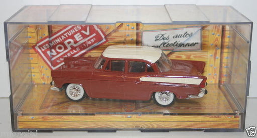 NOREV 1/43 SCALE - 1958 SIMCA BEAULIEU - BROWN / CREAM