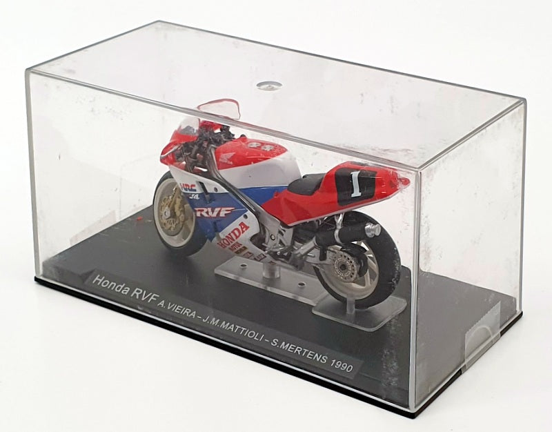 Ixo Models 1/24 Scale IB25 Honda RVF - Vieira/Mattioli/Martens - Blue/White/Red