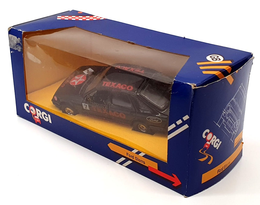 Corgi Appx 12cm Long Diecast C299/3 - Ford Sierra 2.3 Ghia Rally Car - Texaco