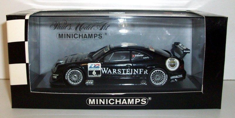 Minichamps 1/43 Scale 430 003706 Mercedes CLK DTM 2000 M. Faessler #6