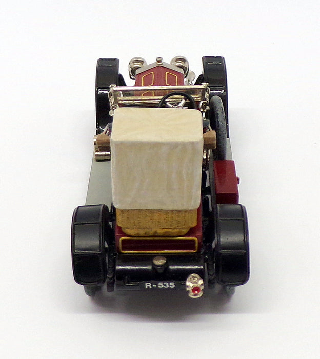 Top Marques 1/43 Scale RR11 - 1908 Rolls Royce 40-50hp - Red/Black