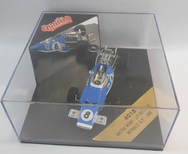 Quartzo 1/43 Scale - 4018 MATRA MS80 JP BELTOISE MONACO GP 1969