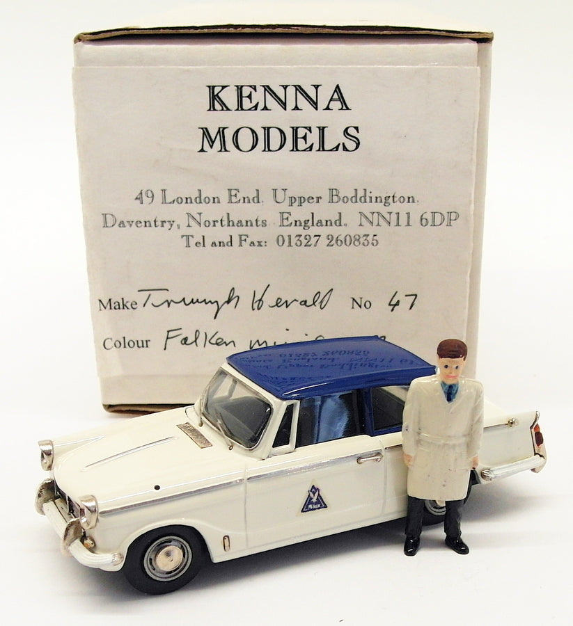 Kenna Models 1/43 Scale KM28818F - Triumph Herald - Falken 1 Of 50