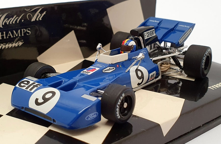 Minichamps 1/43 Scale 430 710009 - F1 Tyrrell 003 1971 - #9 F.Cevert
