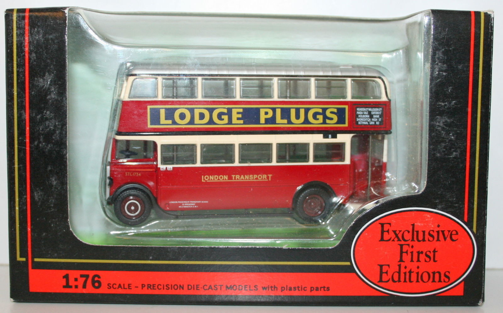 EFE 1/76 27807 LONDON STL BUS LONDON TRANSPORT 8 OLD FORD