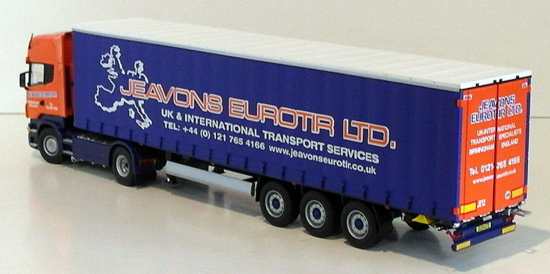 Universal Hobbies 1/50 Scale Diecast 5609 - Scania Truck - Jeavons Eurotir Ltd.