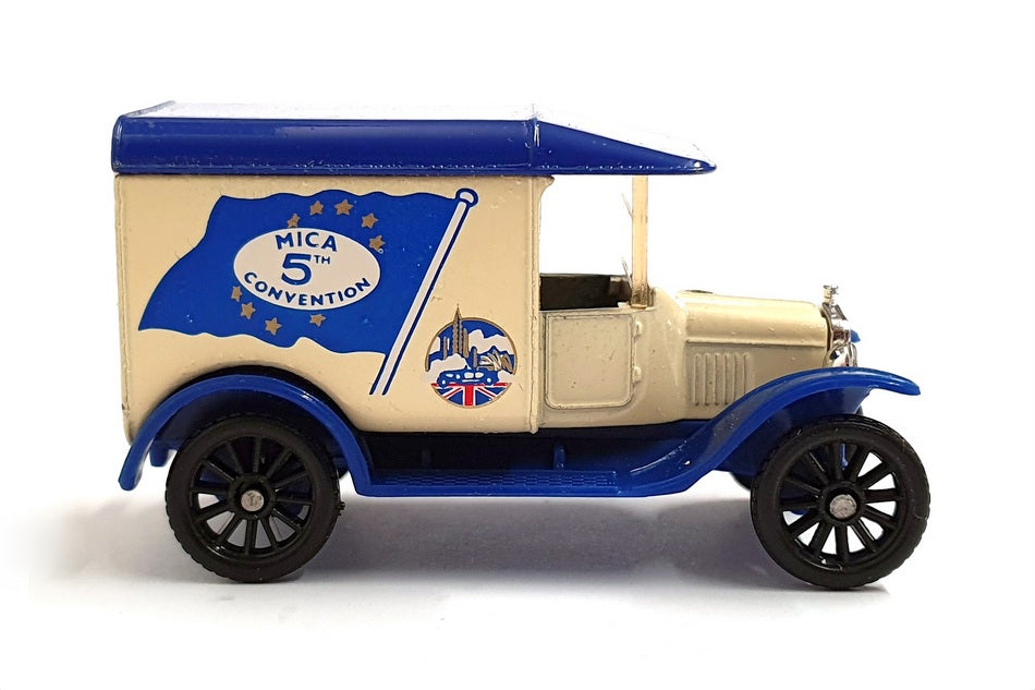 Matchbox 7cm Long Diecast MB44 - 1921 Model T Ford - Mica 5th Convention