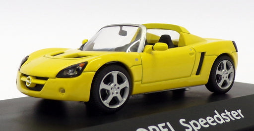 Schuco 1/43 Scale Model Car SC5919A - Opel Speedster - Yellow