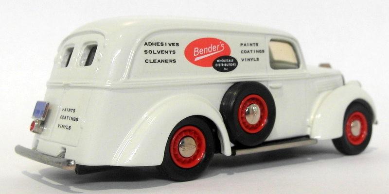 Durham 1/43 Scale DUR 2  - 1939 Ford Panel Delivery Van White