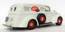 Durham 1/43 Scale DUR 2  - 1939 Ford Panel Delivery Van White