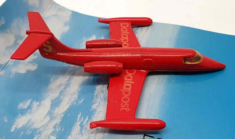 Matchbox 10cm Long 28515 - SB1 Lear Jet Skybusters Datapost - Red