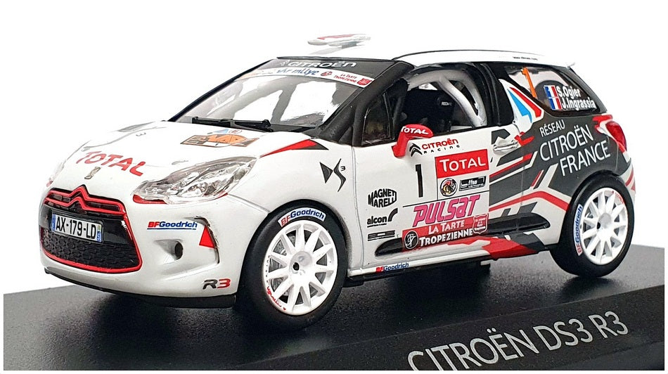 DECALS 1/43 CITROEN Ds3 R3 Chardonnet Rallye Monte Carlo 2013 Rally Wrc