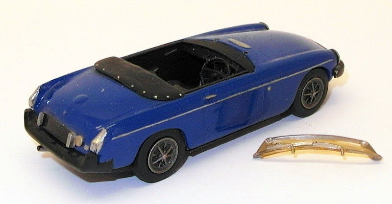 Ace Car Kits 1/43 Scale Model Car A78 - MGB White Metal Built Kit - Blue