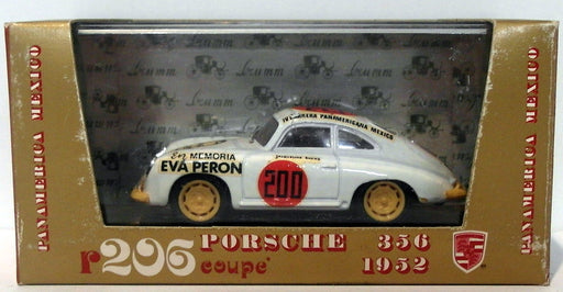 Brumm 1/43 Scale Diecast R206 - 1952 Porsche 356 Coupe #200 Carrera Panamericana