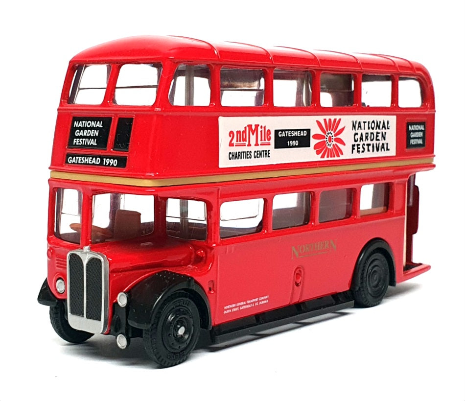 EFE 1/76 Scale C101012 - AEC RT D/Deck Bus Ntl. Garden Festival 1990 - Red