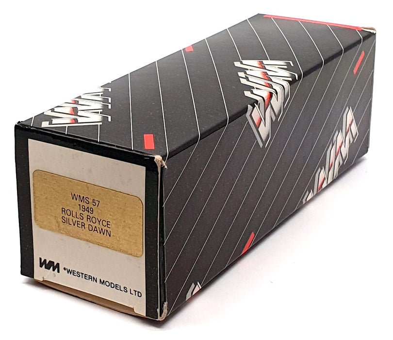 Western 1/43 Scale WMS57 - 1949 Rolls Royce Silver Dawn - Silver