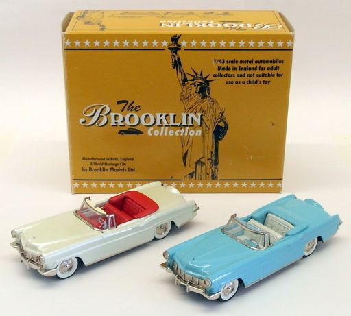 Brooklin Models 1/43 Scale BRK57XX - 1956 Lincoln Continental Conv 2 Model Set