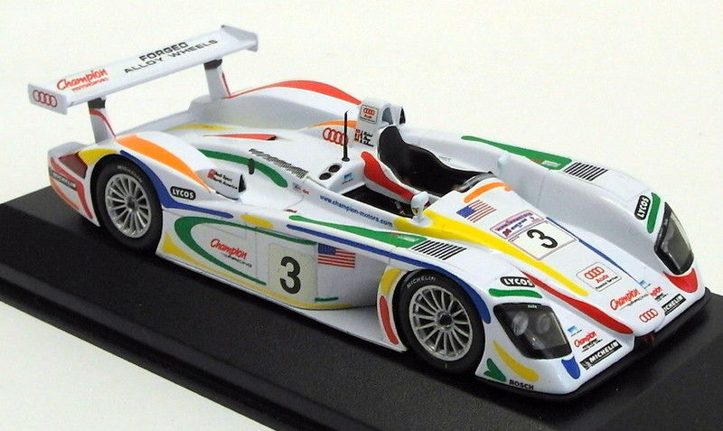 Minichamps 1/43 Scale 400 010903 - Audi R8 Le Mans 24Hr 2001