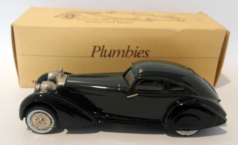 Plumbies 1/43 White Metal MT48 Mercedes Type 500K 1934 Green / black