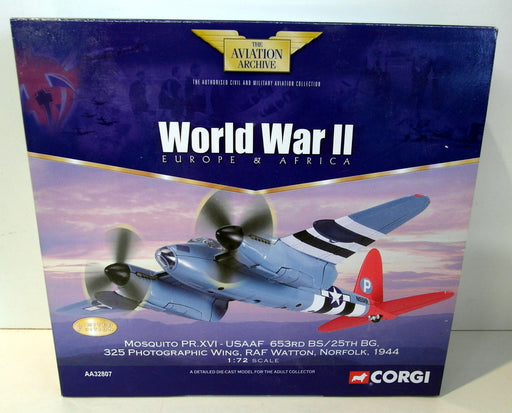 Corgi 1/72 AA32807 Mosquito PR.XVI USAAF 653rd BS/25th 1944