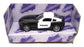 Funtastic 9cm Long Diecast 116175 - Police Pursuit Car - Black/White