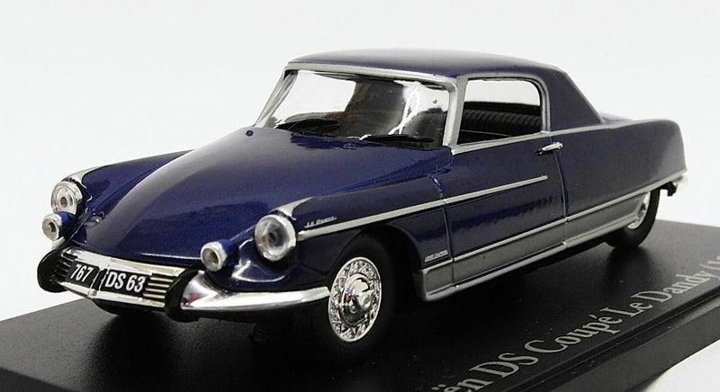 Atlas Editions 1/43 Scale Model Car 4 656 131 - Citroen DS Dandy - Blue