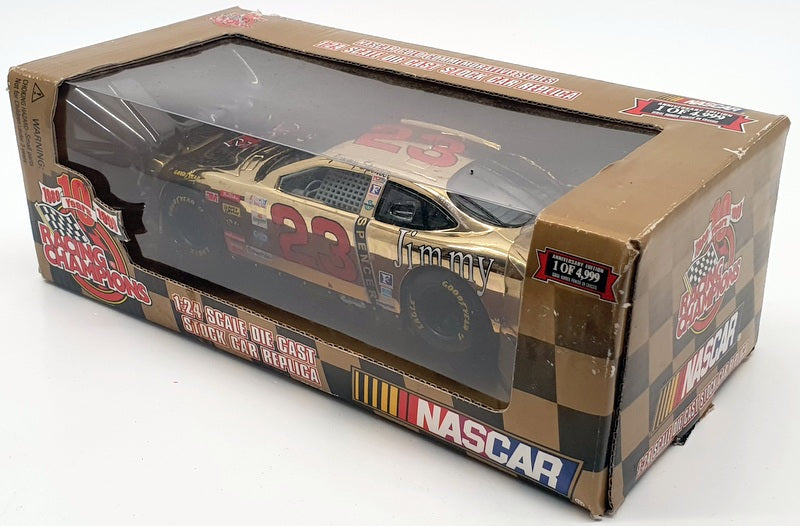 Racing Champions 1/24 Scale 95053 - Stock Car Ford  #23 J.Spence Nascar - Gold