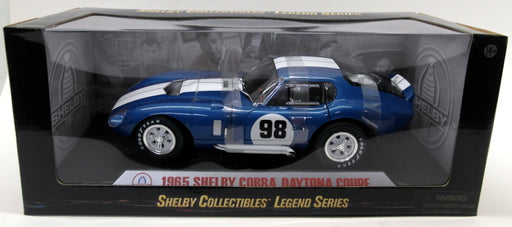 Shelby Collectibles 1/18 Scale Diecast 1130 1965 Shelby Cobra Daytona Coupe Blue