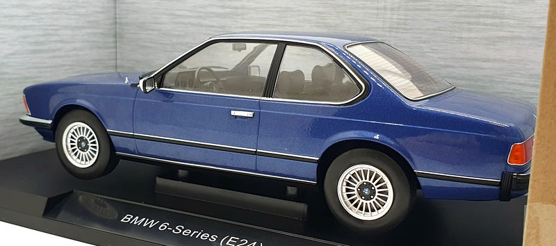 Model Car Group (MCG) 1/18 Scale MCG18164 - BMW 6-Series (E24) - Blue Metallic