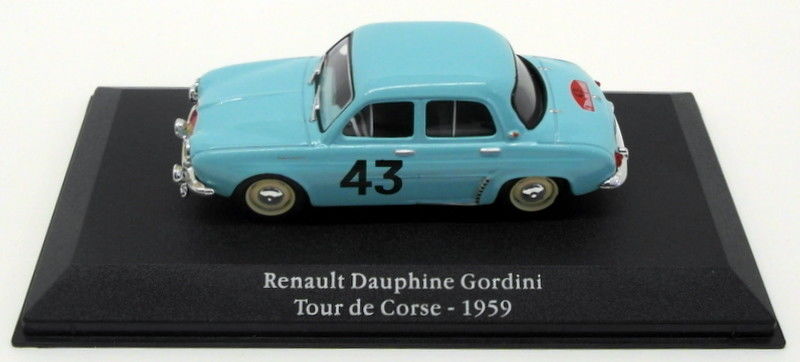 Atlas Editions 1/43 Scale AE005 - Renault Dauphine Gordini - Tour De Corsa 1959