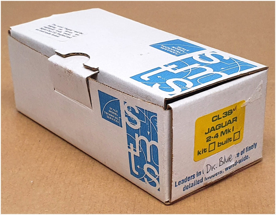 SMTS 1/43 Scale CL38 - Jaguar 2.4 Mk1 - Dark Blue