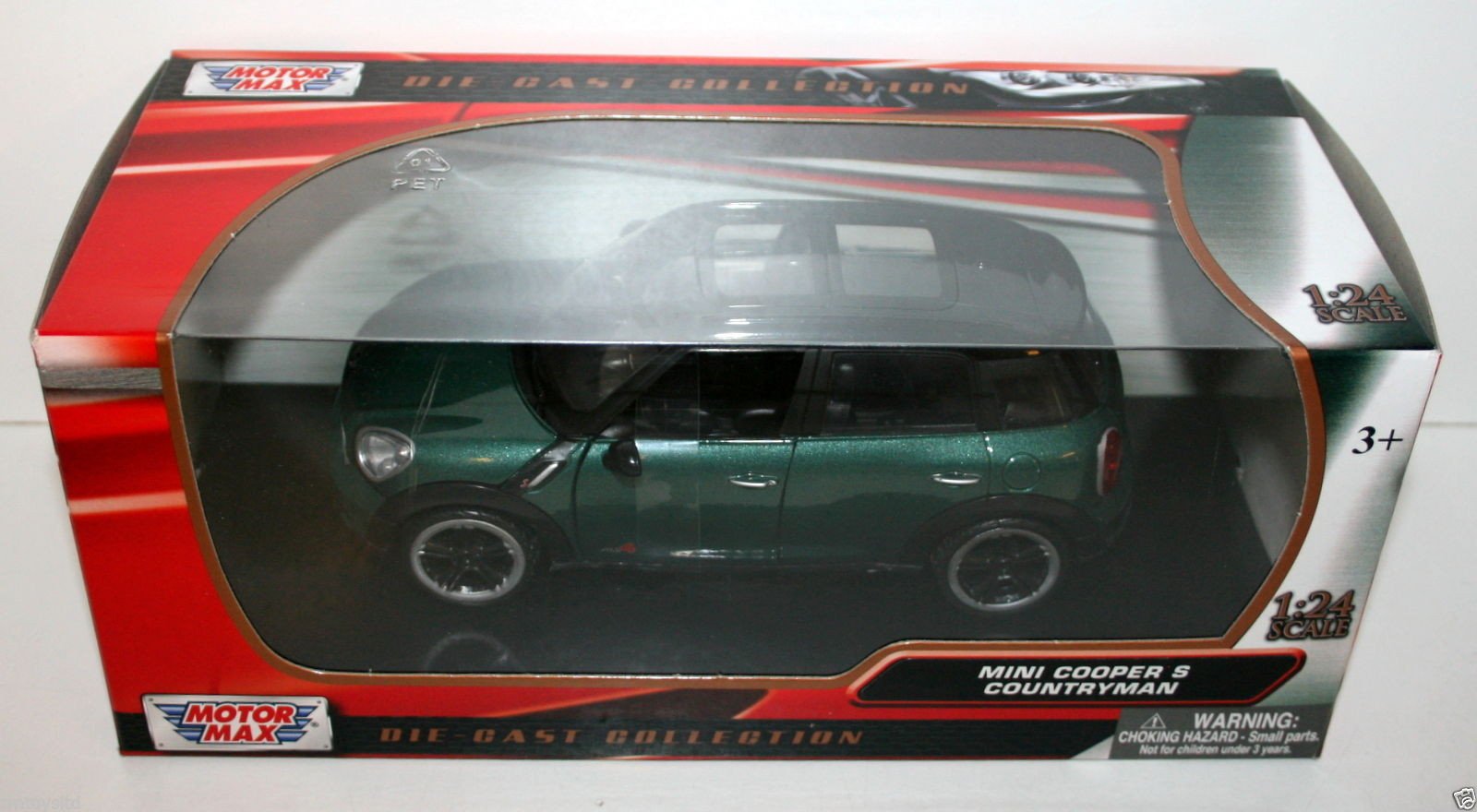 MOTORMAX 1/24 73353 MINI COOPER S COUNTRYMAN GREEN