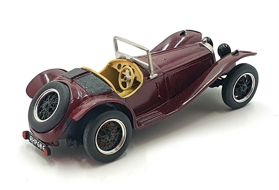 Maroon Rover Unbranded 1/43 Scale UKB0 - Unknown Make? Model Car - Maroon — R.M.Toys Ltd
