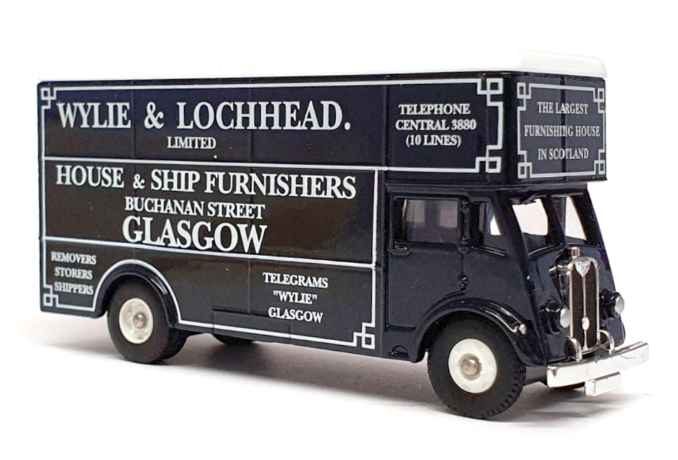 Lledo Trackside 1/76 Scale DG146008 - Guy Pantechnicon Wylie & Lochhead - Blue