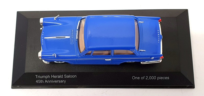 Vanguards 1/43 Scale Diecast VA00515 - Triumph Herald Saloon - Monaco Blue