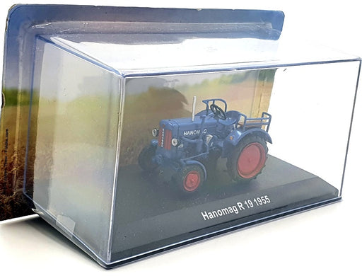 Hachette 1/43 Scale Model Tractor HL21 - 1955 Hanomag R19 - Blue